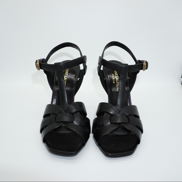 Saint Laurent Tribute 105 Sandal Black - Picture 2 of 12